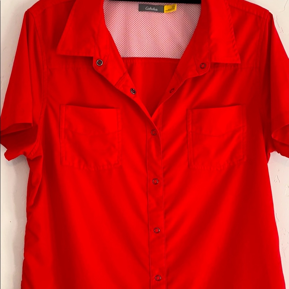 Cabela’s Button Down Outdoor Casual Top